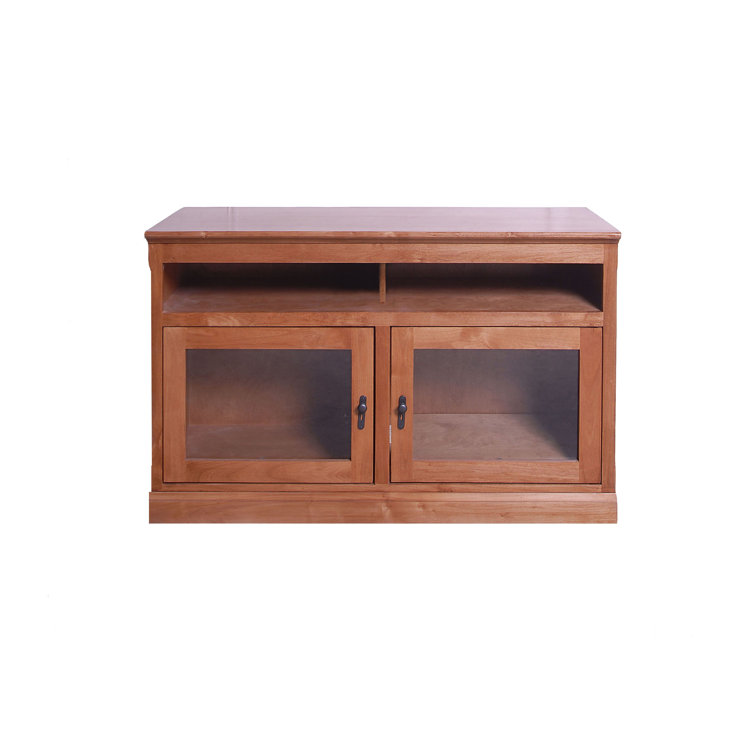 Forest Designs TV Stand with Glass Doors Wayfair Canada